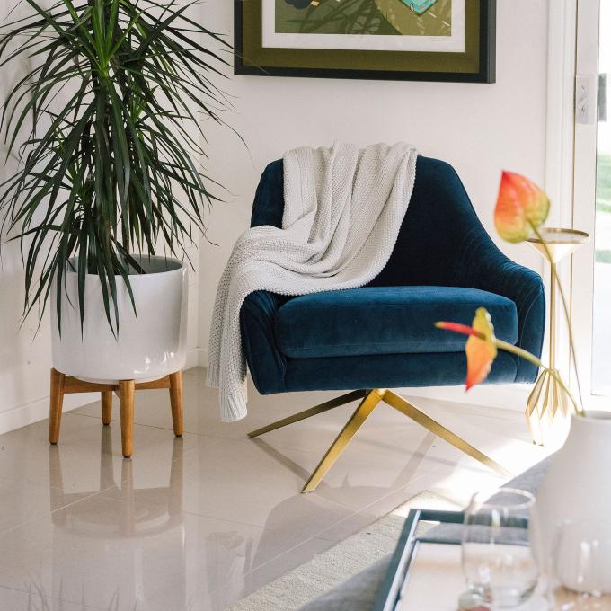 Moderne chaise pivotante de base en métal pour bureau 14
