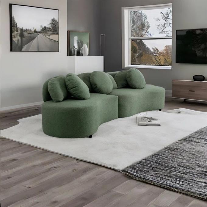 Couchette en tissu de boucle personnalisé Couchette en tissu blanc 6