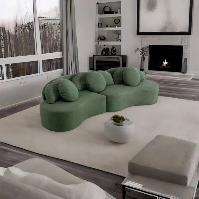 Couchette en tissu de boucle personnalisé Couchette en tissu blanc 7