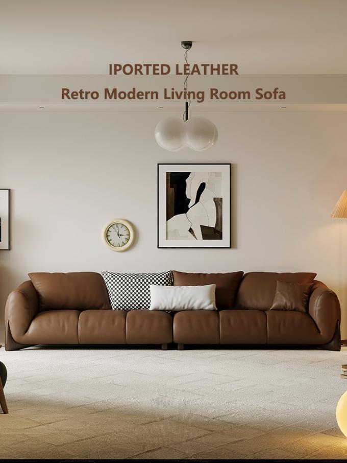 Couchette en cuir italien séquentiel pour fauteuil modulaire 1
