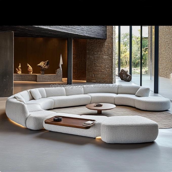 Sofa minimaliste salon design de mode italien pour la détente et le confort dans le loisir 1