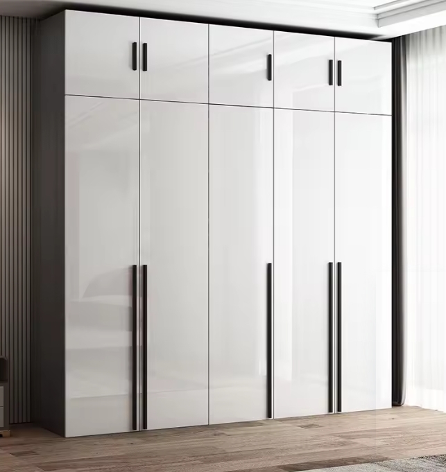Armoire de chambre en MDF 2 portes moderne et personnalisée, fonctionnelle et extensible 4