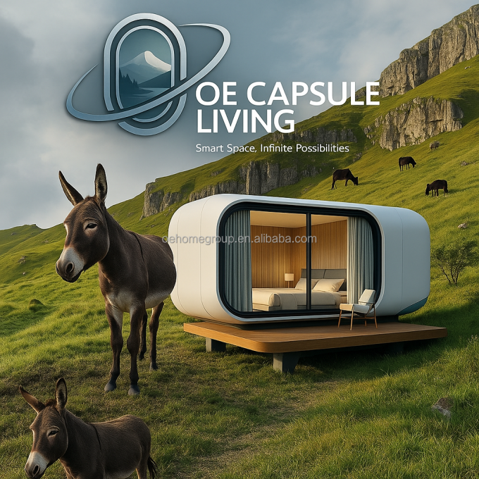 Maison de conteneurs modernes de luxe de 20 pieds Petite résidence Structure en acier préfabriquée Pour les hôtels Villas espace d'appartement 3