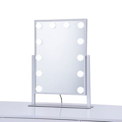 OEM Dressing durable lumineux de beauté cosmétique miroir de vanité avec lumières LED