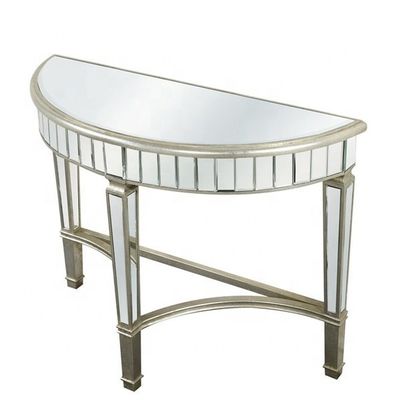 Meubles antiques en argent miroir Meuble de console à la démo