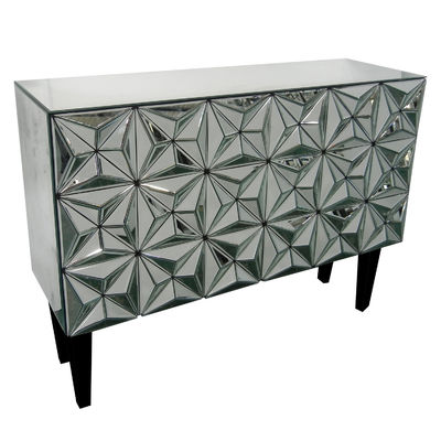 Meubles contemporains avec miroirs Buffet de bureau réglable pour le salon