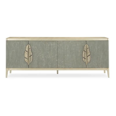 Console de médias modernes Buffet salon miroir Table de bord TV