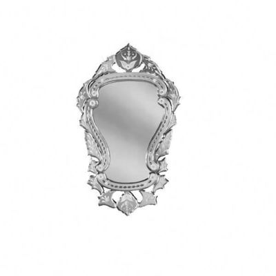 Miroir asymétrique vénitien monté sur le mur Miroir de salle de bain pour la décoration intérieure
