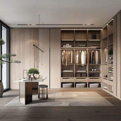 Meubles de chambre à coucher modernes économiques Armoire avec rangement