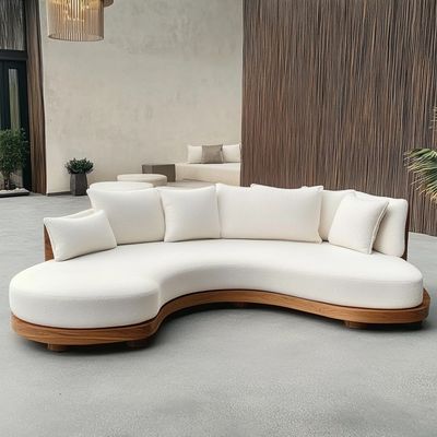 Meubles de salon canapé en velours nordique léger Luxe créatif canapé double fauteuil avec revêtement en tissu