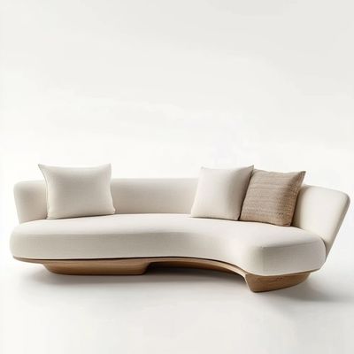 FOAM Matériau de remplissage Salon de luxe Tissu Canapé Velours Rembourré Canapé sectionnel pour la maison Hôtel et design d'extrémité