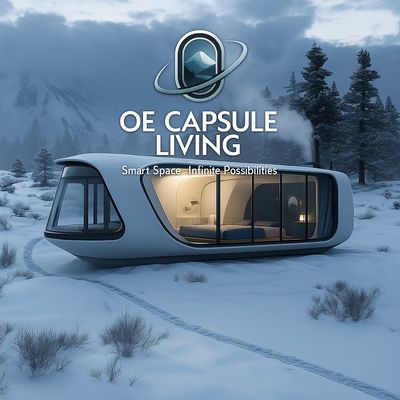 Intégration de l'IA, conception modulaire écologique et économique pour une maison capsule spatiale