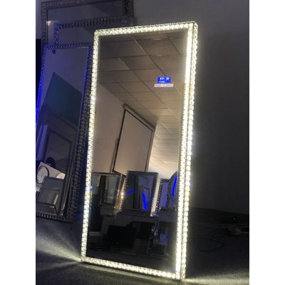 Led Light Up Full Length Floor Mirror Pour la chambre à coucher