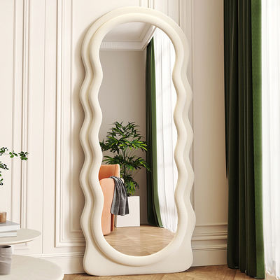 MDF en velours arcade miroir debout surdimensionné pleine longueur Oem