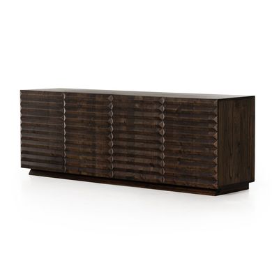 Armoire de buffet en bois massif vintage rangement pour le dîner