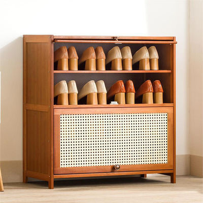 Armoire à chaussures en bois moderne