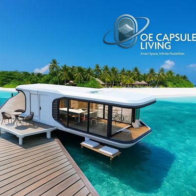 Capsule d' espace de sommeil Container maison Capsule de concept futur