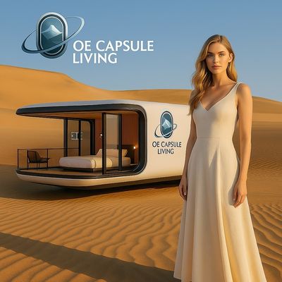 Villa Capsule House Hôtel mobile Capsule Petite maison Modulaire moderne Maison préfabriquée Maison capsule